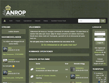 Tablet Screenshot of anrop.se